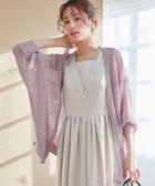 【ティアクラッセ/Tiaclasse】の【洗える】メッシュ編みニットドルマンカーディガン ピンク|ID: prp329100004483692 ipo3291000000031607877