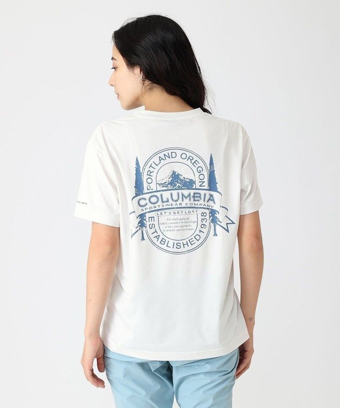 【コロンビア/Columbia】のColumbia/ ハーパースパイアグラフィックショートスリーブTシャツ /コロンビア インテリア・キッズ・メンズ・レディースファッション・服の通販 founy(ファニー) https://founy.com/ ファッション Fashion レディースファッション WOMEN トップス・カットソー Tops/Tshirt シャツ/ブラウス Shirts/Blouses ロング / Tシャツ T-Shirts カットソー Cut and Sewn アウトドア Outdoor カットソー Cut And Sew グラフィック Graphic ストレッチ Stretch スポーティ Sporty 半袖 Short Sleeve A/W・秋冬 Aw・Autumn/Winter・Fw・Fall-Winter S/S・春夏 Ss・Spring/Summer 夏 Summer |ID: prp329100004483772 ipo3291000000031839540