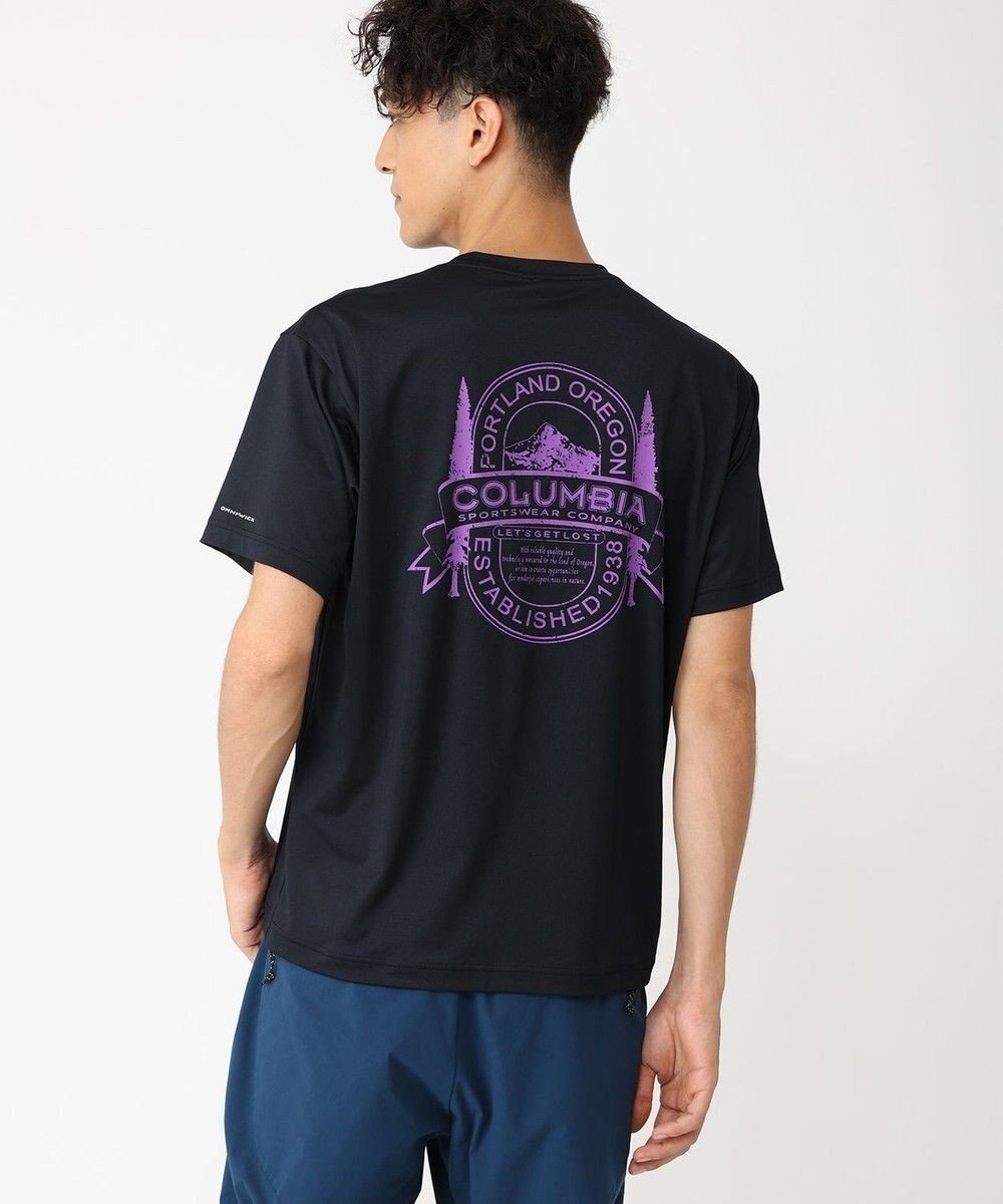 【コロンビア/Columbia】のColumbia/ ハーパースパイアグラフィックショートスリーブTシャツ /コロンビア インテリア・キッズ・メンズ・レディースファッション・服の通販 founy(ファニー) 　ファッション　Fashion　レディースファッション　WOMEN　トップス・カットソー　Tops/Tshirt　シャツ/ブラウス　Shirts/Blouses　ロング / Tシャツ　T-Shirts　カットソー　Cut and Sewn　アウトドア　Outdoor　カットソー　Cut And Sew　グラフィック　Graphic　ストレッチ　Stretch　スポーティ　Sporty　半袖　Short Sleeve　A/W・秋冬　Aw・Autumn/Winter・Fw・Fall-Winter　S/S・春夏　Ss・Spring/Summer　夏　Summer　Black|ID: prp329100004483772 ipo3291000000031919806
