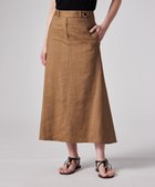 【ポール スミス/Paul Smith】のレーヨンリネン マーメイド スカート キャメル|ID: prp329100004484048 ipo3291000000031854955