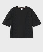 【ポール スミス/Paul Smith】の【洗える】レース コンビ 半袖カットソー ブラック|ID: prp329100004484058 ipo3291000000031609847