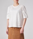 【ポール スミス/Paul Smith】の【洗える】レース コンビ 半袖カットソー ホワイト|ID: prp329100004484058 ipo3291000000031854964