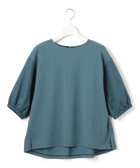 【ジェイプレスヨークストリート/J.PRESS YORK STREET】の【WOMEN】ツイストスリーブジャージ プルオーバー ピーコックグリーン系|ID: prp329100004484062 ipo3291000000031609861