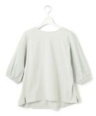 【ジェイプレスヨークストリート/J.PRESS YORK STREET】の【WOMEN】ツイストスリーブジャージ プルオーバー ライトグリーン系|ID: prp329100004484062 ipo3291000000032768677