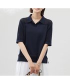 【ジェイ プレス/J.PRESS】の【洗える】COTTON POLYESTER ニットポロ ネイビー系|ID: prp329100004484123 ipo3291000000032651309