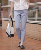 【ジェイ プレス/J.PRESS】の【セットアップ対応・洗える・撥水】コットンFITTY テーパード パンツ サックス系|ID: prp329100004484135 ipo3291000000033452690