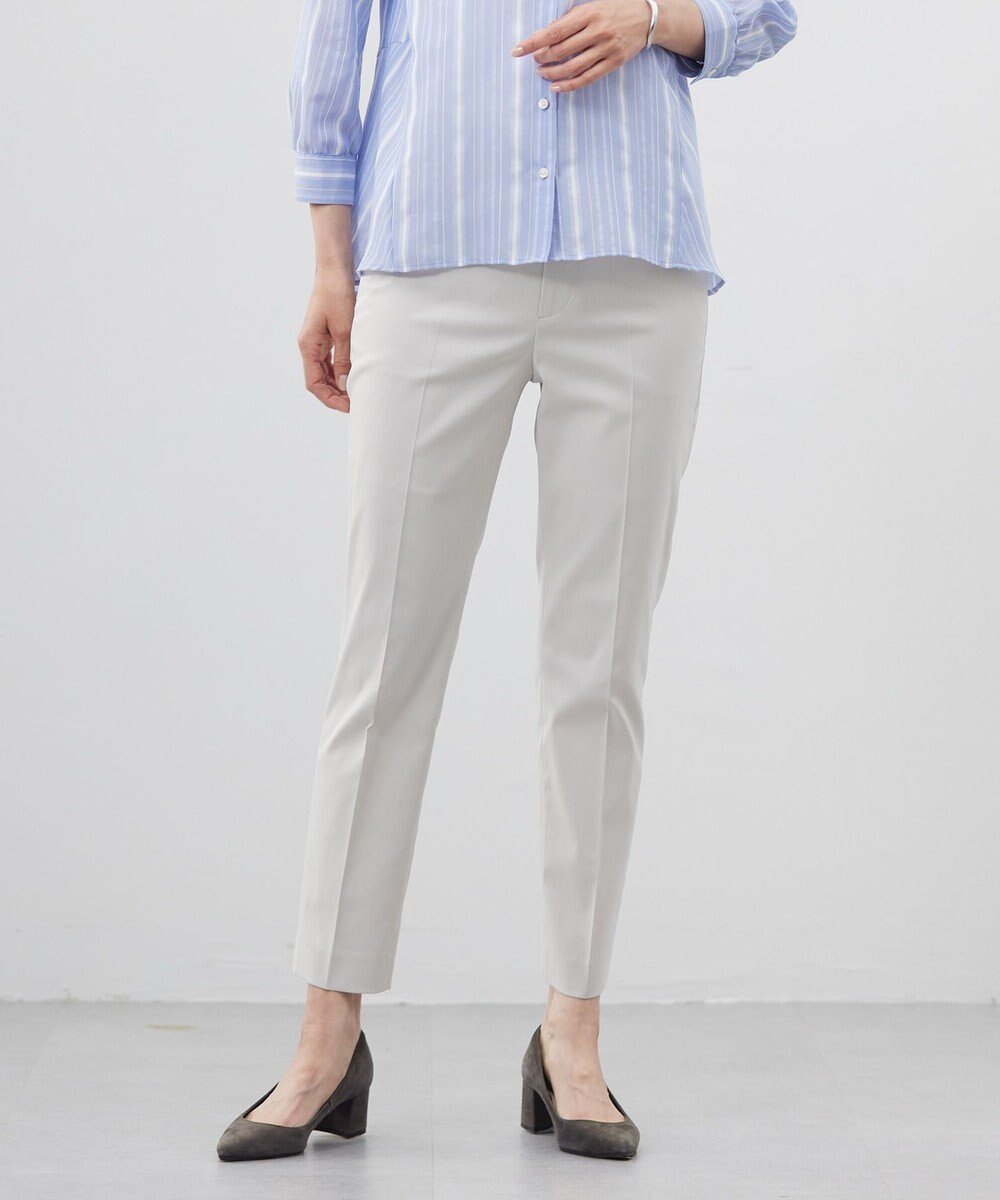 【ジェイ プレス/J.PRESS】の【セットアップ対応・洗える・撥水】コットンFITTY テーパード パンツ インテリア・キッズ・メンズ・レディースファッション・服の通販 founy(ファニー) 　ファッション　Fashion　レディースファッション　Fashion for Women　セットアップ　Matching Sets　レディースパンツ・ボトムス　Pants & Trousers / Bottoms　ウォッシャブル　Machine Washable　春　Spring　洗える　Machine Washable　シンプル　Simple, Minimal　ジャケット　Jacket, Outerwear　セットアップ　Set-Up, Coordinated Outfit　センター　Center, Center Line　テーパード　Tapered, Tapered Pants　定番　Standard, Basic Item　人気　Popular, Best Seller　リラックス　Relax, Relaxed Fit　S/S・春夏　SS, Spring/Summer, Warm Season　夏　Summer　エレガント 上品　Elegant　セレモニー　Ceremony　ビジネス 仕事 通勤　Business / Work / Commuting　ライトベージュ系|ID: prp329100004484135 ipo3291000000036299642
