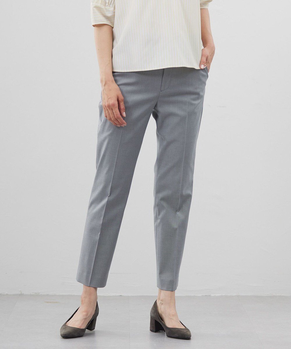 【ジェイ プレス/J.PRESS】の【セットアップ対応・洗える・撥水】コットンFITTY テーパード パンツ インテリア・キッズ・メンズ・レディースファッション・服の通販 founy(ファニー) 　ファッション　Fashion　レディースファッション　Fashion for Women　セットアップ　Matching Sets　レディースパンツ・ボトムス　Pants & Trousers / Bottoms　ウォッシャブル　Machine Washable　春　Spring　洗える　Machine Washable　シンプル　Simple, Minimal　ジャケット　Jacket, Outerwear　セットアップ　Set-Up, Coordinated Outfit　センター　Center, Center Line　テーパード　Tapered, Tapered Pants　定番　Standard, Basic Item　人気　Popular, Best Seller　リラックス　Relax, Relaxed Fit　S/S・春夏　SS, Spring/Summer, Warm Season　夏　Summer　エレガント 上品　Elegant　セレモニー　Ceremony　ビジネス 仕事 通勤　Business / Work / Commuting　グレー系|ID: prp329100004484135 ipo3291000000036299643