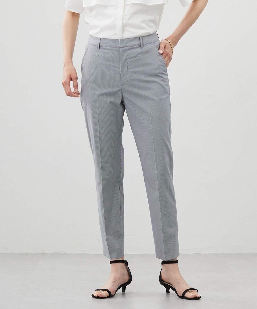 【ジェイ プレス/J.PRESS】の【セットアップ対応・洗える・撥水】コットンFITTY テーパード パンツ インテリア・キッズ・メンズ・レディースファッション・服の通販 founy(ファニー) 　ファッション　Fashion　レディースファッション　Fashion for Women　セットアップ　Matching Sets　レディースパンツ・ボトムス　Pants & Trousers / Bottoms　ウォッシャブル　Machine Washable　春　Spring　洗える　Machine Washable　シンプル　Simple, Minimal　ジャケット　Jacket, Outerwear　セットアップ　Set-Up, Coordinated Outfit　センター　Center, Center Line　テーパード　Tapered, Tapered Pants　定番　Standard, Basic Item　人気　Popular, Best Seller　リラックス　Relax, Relaxed Fit　S/S・春夏　SS, Spring/Summer, Warm Season　夏　Summer　エレガント 上品　Elegant　セレモニー　Ceremony　ビジネス 仕事 通勤　Business / Work / Commuting　ネイビーピンヘッド系|ID: prp329100004484135 ipo3291000000036299645