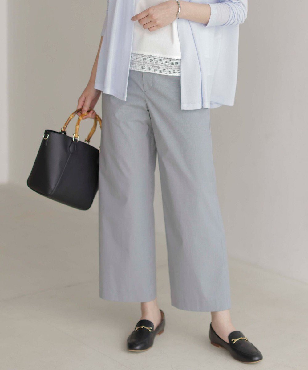 【ジェイ プレス/J.PRESS】の【セットアップ対応・洗える・撥水】コットンFITTY ストレート パンツ インテリア・キッズ・メンズ・レディースファッション・服の通販 founy(ファニー) 　ファッション　Fashion　レディースファッション　Fashion for Women　セットアップ　Matching Sets　レディースパンツ・ボトムス　Pants & Trousers / Bottoms　ウォッシャブル　Machine Washable　春　Spring　洗える　Machine Washable　ジャケット　Jacket, Outerwear　ストレート　Straight, Straight Cut　スマート　Smart, Elegant　セットアップ　Set-Up, Coordinated Outfit　定番　Standard, Basic Item　人気　Popular, Best Seller　フィット　Fit, Slim Fit　S/S・春夏　SS, Spring/Summer, Warm Season　夏　Summer　エレガント 上品　Elegant　セレモニー　Ceremony　ビジネス 仕事 通勤　Business / Work / Commuting　ネイビーピンヘッド系|ID: prp329100004484136 ipo3291000000031854992