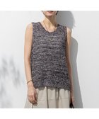 【23区/NIJYUSANKU】の【洗える】テープミックススカシ ノースリーブ ニット 人気、トレンドファッション・服の通販 founy(ファニー) ファッション Fashion レディースファッション Fashion for Women トップス・カットソー Cut & Sew Tops ニット Knit Tops & Sweaters キャミソール&ノースリーブ Camisoles & Sleeveless Tops 春 Spring 洗える Machine Washable カットソー Cut and Sewn Top 吸水 Absorbent, Quick-Dry 抗菌 Antibacterial, Bacteria-Resistant 軽量 Lightweight, Ultra Light ジャケット Jacket, Outerwear セーター Sweater, Knitwear 透かし Cut-Out, Lacework タンク Tank Top, Sleeveless Top チューブ Tube, Tube Top ノースリーブ Sleeveless, No-Sleeve フレンチ French, French Style ベスト Vest, Waistcoat ミックス Mix, Mixed Style リネン Linen, Linen Fabric S/S・春夏 SS, Spring/Summer, Warm Season 夏 Summer 2025年 2025 2025春夏・S/S Spring/Summer 2025 SS25 thumbnail ダークブラウン系|ID: prp329100004484170 ipo3291000000033513515