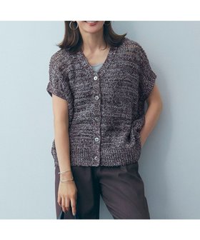 【23区/NIJYUSANKU】の【洗える】テープミックススカシ ドルマン ニットベスト 人気、トレンドファッション・服の通販 founy(ファニー) ファッション Fashion レディースファッション WOMEN アウター Coat Outerwear トップス・カットソー Tops/Tshirt ニット Knit Tops ベスト/ジレ Gilets/Vests インナー Inner 春 Spring 洗える Washable カットソー Cut And Sew 吸水 Water Absorption 抗菌 Antibacterial 軽量 Lightweight シンプル Simple セーター Sweater 透かし Watermark ノースリーブ No Sleeve フレンチ French フロント Front ベスト Vest ミックス Mix リネン Linen S/S・春夏 Ss・Spring/Summer おすすめ Recommend 夏 Summer 2025年 2025 2025春夏・S/S Ss,Spring/Summer,2025 |ID:prp329100004484174