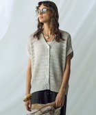 【23区/NIJYUSANKU】の【洗える】テープミックススカシ ドルマン ニットベスト ベージュ系|ID: prp329100004484174 ipo3291000000032575205