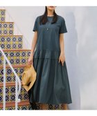 【23区/NIJYUSANKU】の【撥水加工/汗シミ防止】ティアードデザイン マルチワンピース ダークグリーン系|ID: prp329100004484182 ipo3291000000032561583