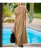 【23区/NIJYUSANKU】の【撥水加工/汗シミ防止】コンビデザイン マルチワンピース 人気、トレンドファッション・服の通販 founy(ファニー) ファッション Fashion レディースファッション WOMEN ワンピース Dress エレガント 上品 Elegant 春 Spring カットソー Cut And Sew コンビ Combination シルケット Mercerization タフタ Taffeta ティアードワンピース Tiered Dress 定番 Standard フリル Frills S/S・春夏 Ss・Spring/Summer 夏 Summer 2025年 2025 2025春夏・S/S Ss,Spring/Summer,2025 thumbnail キャメル系|ID: prp329100004484183 ipo3291000000032297401