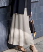 【23区/NIJYUSANKU】の【接触冷感/洗える】フィブリルツイル ギャザー スカート ベージュ系|ID: prp329100004484223 ipo3291000000032440180