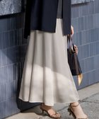 【23区/NIJYUSANKU】の【接触冷感/洗える】フィブリルツイル ギャザー スカート ベージュ系|ID: prp329100004484223 ipo3291000000036085838