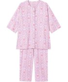 【ウィング/Wing】のパジャマ 7分袖 長袖 8分丈 綿100%(本体) 楊柳素材 夏 レディース EP8074 ウイング/ワコール ピンク|ID: prp329100004484226 ipo3291000000031985445