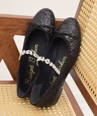 【ブリジット バーキン/Bridget Birkin】の【Bridget Birkin】ビジューストラップバレエシューズ 人気、トレンドファッション・服の通販 founy(ファニー) ファッション Fashion レディースファッション WOMEN シューズ Shoes バレエ Ballet ビジュー Bijou リボン Ribbon エレガント 上品 Elegant thumbnail ブラック雑材|ID: prp329100004484273 ipo3291000000031910022