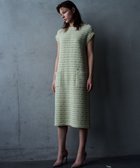 【自由区/JIYU-KU】の【Precious 5月号掲載】【カトリエムブーケ】Couleur tweed ツイードワンピース チャコール系|ID: prp329100004484294 ipo3291000000032264044