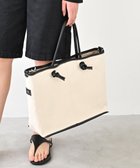 【エクエル ル スティル デヴィ/Hekher Le Style de Vie】の【日本製 / A4サイズ対応/2WAY】コットンキャンバス×シュリンクレザー ノットトートバッグ large 人気、トレンドファッション・服の通販 founy(ファニー) ファッション Fashion レディースファッション WOMEN バッグ Bag エレガント 上品 Elegant キャンバス Canvas 財布 Wallet ハンド Hand ハンドバッグ Handbag フィット Fit ポケット Pocket 日本製 Made In Japan セレモニー Ceremony ビジネス 仕事 通勤 Business thumbnail ブラック|ID: prp329100004484298 ipo3291000000032264055