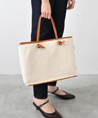 【エクエル ル スティル デヴィ/Hekher Le Style de Vie】の【日本製 / A4サイズ対応/2WAY】コットンキャンバス×シュリンクレザー ノットトートバッグ large 人気、トレンドファッション・服の通販 founy(ファニー) ファッション Fashion レディースファッション WOMEN バッグ Bag エレガント 上品 Elegant キャンバス Canvas 財布 Wallet ハンド Hand ハンドバッグ Handbag フィット Fit ポケット Pocket 日本製 Made In Japan セレモニー Ceremony ビジネス 仕事 通勤 Business thumbnail キャメル|ID: prp329100004484298 ipo3291000000032264059