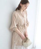 【イェッカ ヴェッカ/YECCA VECCA】のシアー2way袖バルーンチュニック Beige|ID: prp329100004484326 ipo3291000000031894658