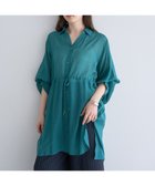 【イェッカ ヴェッカ/YECCA VECCA】のシアー2way袖バルーンチュニック Blue Green|ID: prp329100004484326 ipo3291000000031894659