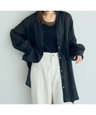 【イェッカ ヴェッカ/YECCA VECCA】のシアー2way袖バルーンチュニック Black|ID: prp329100004484326 ipo3291000000031894661
