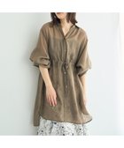 【イェッカ ヴェッカ/YECCA VECCA】のシアー2way袖バルーンチュニック Dark Beige|ID: prp329100004484326 ipo3291000000031894662