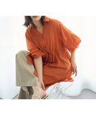 【イェッカ ヴェッカ/YECCA VECCA】のシアー2way袖バルーンチュニック Orange|ID: prp329100004484326 ipo3291000000031894664