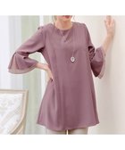 【ティアクラッセ/Tiaclasse】の【新色追加・洗える】シフォンフレア袖チュニックブラウス 人気、トレンドファッション・服の通販 founy(ファニー) ファッション Fashion レディースファッション Fashion for Women トップス・カットソー Cut & Sew Tops シャツ・ブラウス・オフィスカジュアル Elegant Blouses & Button-Ups ウォッシャブル Machine Washable 春 Spring 洗える Machine Washable カーディガン Cardigan, Knitwear シフォン Chiffon, Lightweight Fabric シンプル Simple, Minimal スリット Slit, Slit Detail チュニック Tunic, Long Top 長袖 Long Sleeve, Full Sleeve フェミニン Feminine, Girly フレア Flare, Flared ポケット Pocket, Pocket Detail 無地 Plain, Solid Color S/S・春夏 SS, Spring/Summer, Warm Season 再入荷 Restock / Back in Stock 夏 Summer エレガント 上品 Elegant 新作・新入荷 New Arrivals / New In thumbnail ピンク|ID: prp329100004484348 ipo3291000000033690210