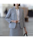 【ジェイ プレス/J.PRESS】の【セットアップ対応・洗える・撥水】コットンFITTY ノーカラー ジャケット グレー系|ID: prp329100004484389 ipo3291000000031855106