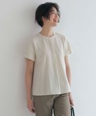 【ジェイ プレス/J.PRESS】の【洗える・抗菌防臭・吸水速乾】サッカージャージー フレンチスリーブ カットソー オフ×イエロー系|ID: prp329100004484399 ipo3291000000032057583