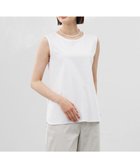 【ジェイ プレス/J.PRESS】の【洗える】スムースジャージー ノースリーブ カットソー オフ系|ID: prp329100004484410 ipo3291000000031833657