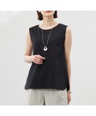 【ジェイ プレス/J.PRESS】の【洗える】スムースジャージー ノースリーブ カットソー ブラック系|ID: prp329100004484410 ipo3291000000031833658