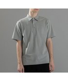 【ジョゼフ オム/JOSEPH HOMME / MEN】の新素材【ビジネスに使える】クリアコットンカノコ ポロシャツ ライトグレー系|ID: prp329100004485323 ipo3291000000031987933