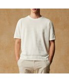 【ジョセフ アブード/JOSEPH ABBOUD / MEN】の【エコ素材/軽量/通気性/速乾性】ペーパーヤーンニット Tシャツ ホワイト系|ID: prp329100004485332 ipo3291000000032086938