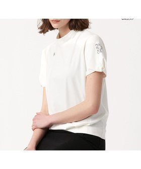 【23区 ゴルフ/NIJYUSANKU GOLF】の【23Fondation/WOMEN】【UVケア】モックネックシャツ 人気、トレンドファッション・服の通販 founy(ファニー) ファッション Fashion レディースファッション WOMEN トップス・カットソー Tops/Tshirt シャツ/ブラウス Shirts/Blouses ロング / Tシャツ T-Shirts カットソー Cut and Sewn 春 Spring カットソー Cut And Sew 今季 This Season 切替 Switching スポーティ Sporty バランス Balance ブラウジング Browsing S/S・春夏 Ss・Spring/Summer 夏 Summer |ID:prp329100004485365