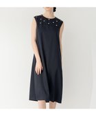 【23区/NIJYUSANKU】の【APPLAUDIR】ノーブルサテン ビジューデザインドレス ネイビー系|ID: prp329100004485369 ipo3291000000031876743