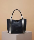 【トプカピ/TOPKAPI】の【TREASURE TOPKAPI】ソフトシュリンク テープコンビ A4 トート バッグ ブラック|ID: prp329100004485383 ipo3291000000032514201