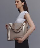 【トプカピ/TOPKAPI】の【TREASURE TOPKAPI】ソフトシュリンク テープコンビ A4 トート バッグ グレージュ|ID: prp329100004485383 ipo3291000000032514202
