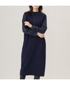 【ジェイ プレス/J.PRESS】の【洗える】CLOTH COMBI KNIT ワンピース 人気、トレンドファッション・服の通販 founy(ファニー) ファッション Fashion レディースファッション WOMEN ワンピース Dress ニットワンピース Knit Dresses 洗える Washable フェミニン Feminine ポケット Pocket ミラノリブ Milan Ribs A/W・秋冬 Aw・Autumn/Winter・Fw・Fall-Winter エレガント 上品 Elegant thumbnail ネイビー×ネイビー系|ID: prp329100004485387 ipo3291000000031680563