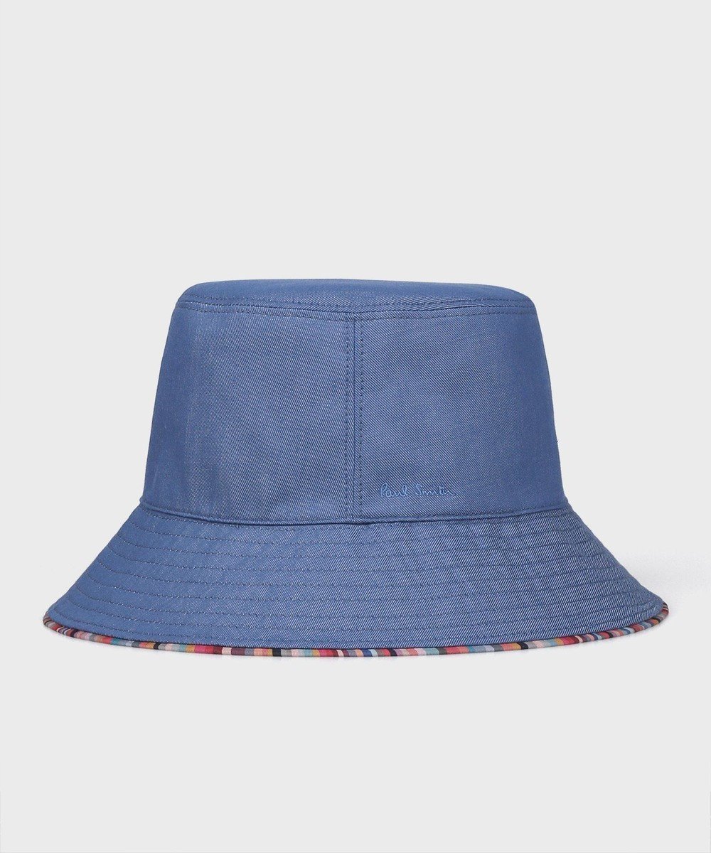 【ポール スミス/Paul Smith】のスワールパイピング バケットハット インテリア・キッズ・メンズ・レディースファッション・服の通販 founy(ファニー) 　ファッション　Fashion　レディースファッション　WOMEN　帽子　Hats　リバーシブル　Reversible　帽子　Hat　ブルー|ID: prp329100004485438 ipo3291000000031618901