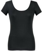 【ウィング/Wing】のインナー 【綿の贅沢オーガニック】 オーガニックコットン混素材 薄くて軽い 2分袖 EL1256 ウイング/ワコール ブラック|ID: prp329100004485439 ipo3291000000034495835