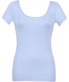 【ウィング/Wing】のインナー 【綿の贅沢オーガニック】 オーガニックコットン混素材 薄くて軽い 2分袖 EL1256 ウイング/ワコール グレイッシュブルー|ID: prp329100004485439 ipo3291000000034495836