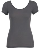 【ウィング/Wing】のインナー 【綿の贅沢オーガニック】 オーガニックコットン混素材 薄くて軽い 2分袖 EL1256 ウイング/ワコール ダークブラウン|ID: prp329100004485439 ipo3291000000034495838