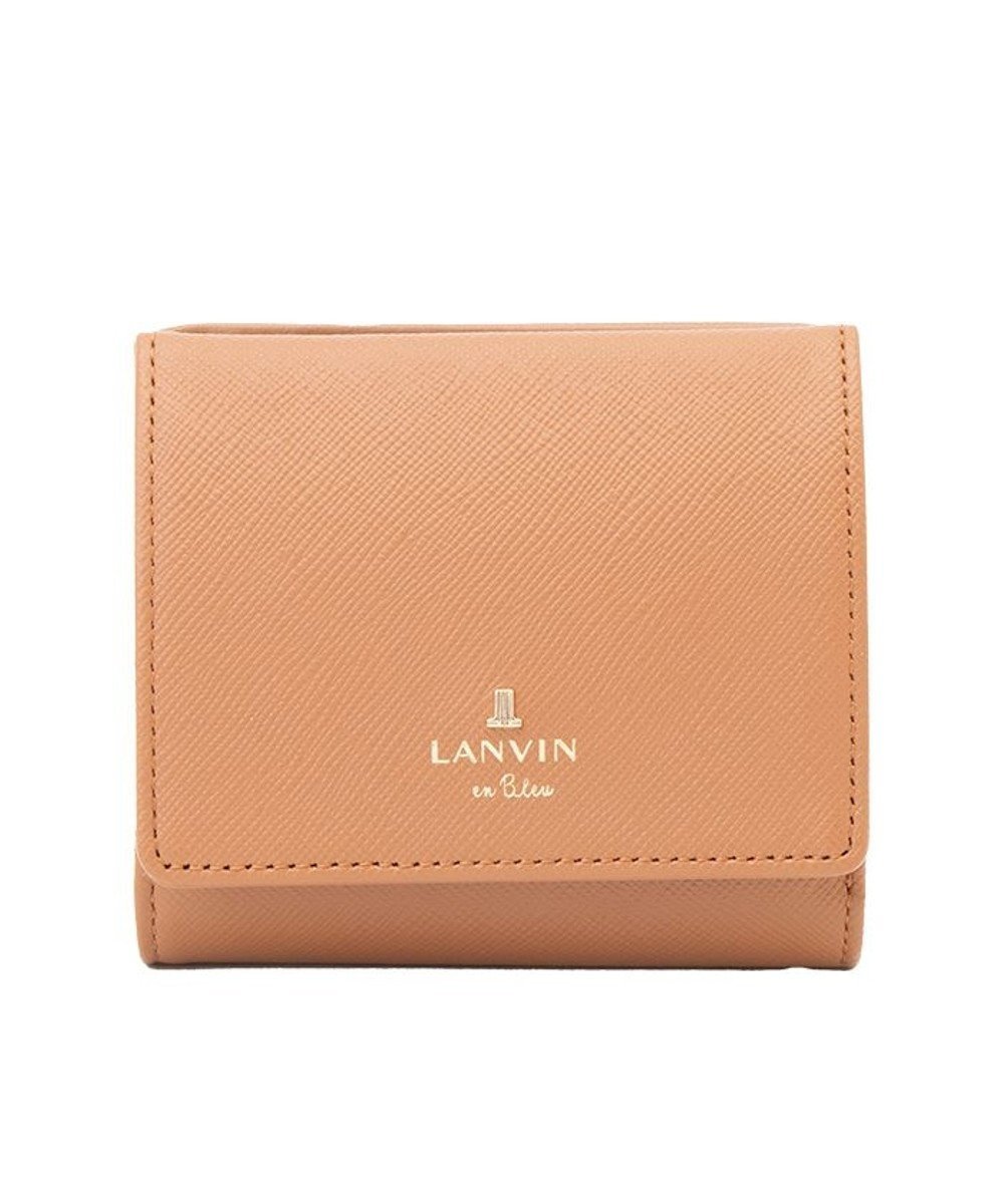 【ランバン オン ブルー/LANVIN en Bleu】のリュクサンブールカラー 外BOX二つ折り財布 インテリア・キッズ・メンズ・レディースファッション・服の通販 founy(ファニー) 　ファッション　Fashion　レディースファッション　WOMEN　財布　Wallets　人気　Popularity　財布　Wallet　ブラウン|ID: prp329100004485441 ipo3291000000031691118