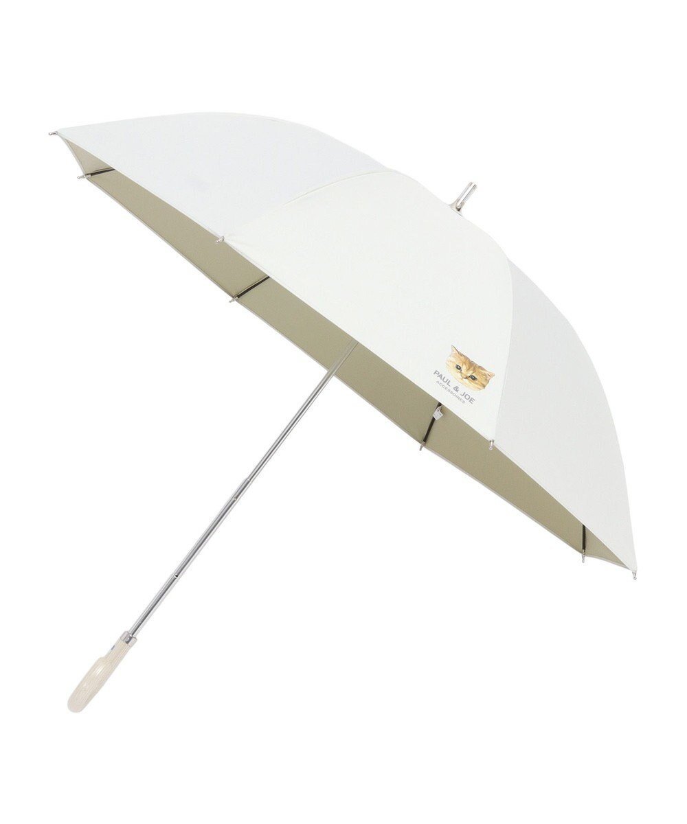 【ムーンバット/MOONBAT】の【一級遮光日傘】ポール ジョー (PAUL JOE ACCESSOIRES) ヌネット 長傘 人気、トレンドファッション・服の通販 founy(ファニー) 　ファッション　Fashion　レディースファッション　WOMEN　傘 / レイングッズ　Umbrellas/Rainwear　エレガント 上品　Elegant　コンパクト　Compact　傘　Umbrella　猫　Cat　日傘　Parasol　ワンポイント　One Point　おすすめ　Recommend　夏　Summer　 other-1|ID: prp329100004485664 ipo3291000000031620240