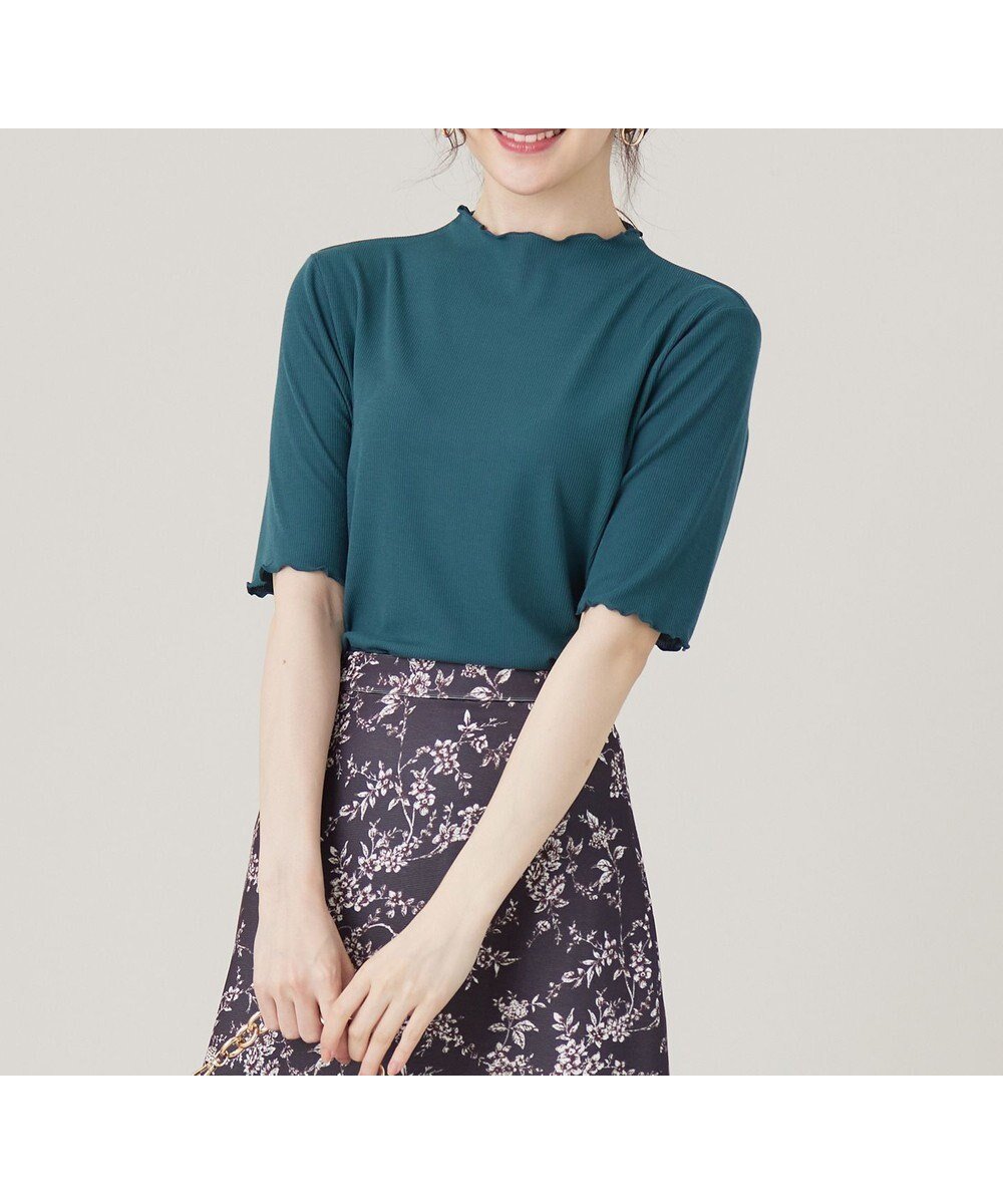 【エニィ スィス/any SiS】のシアー インナー インテリア・キッズ・メンズ・レディースファッション・服の通販 founy(ファニー) ファッション Fashion レディースファッション Fashion for Women トップス・カットソー Cut & Sew Tops シャツ・ブラウス・オフィスカジュアル Elegant Blouses & Button-Ups ロングTシャツ・Tシャツ Longline T-Shirts & Tees カットソー・ベーシックTシャツ Cut-and-Sewn Tops / Stretch Tees & Basics おすすめ Recommended / Our Picks インナー Innerwear カットソー Cut and Sewn Top シアー Sheer, See-Through トレンド Trend, Trending Now エレガント 上品 Elegant 夏 Summer 春 Spring S/S・春夏 SS, Spring/Summer, Warm Season ダークグリーン|ID: prp329100004485770 ipo3291000000034245739